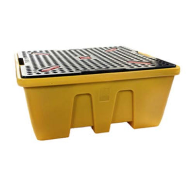 Bac de rétention IBC en plastique simple Jaune