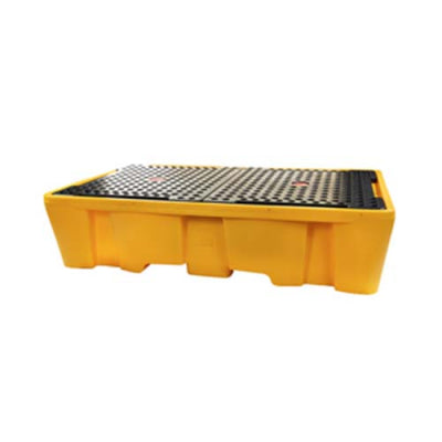 Bac rétention plastique pour IBC couleur jaune