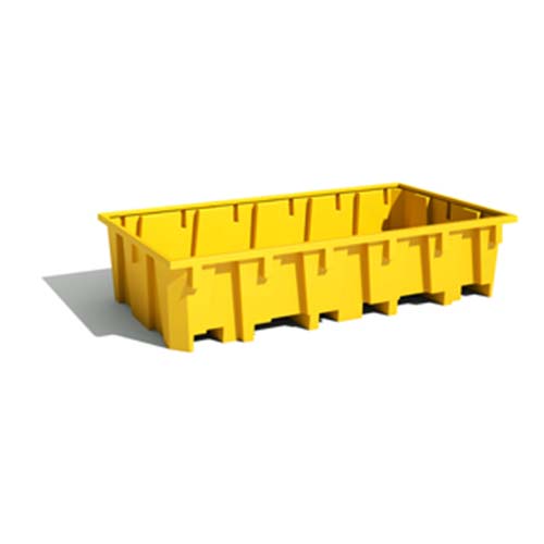 Bac de rayonnage 1330 Litres rétention plastique