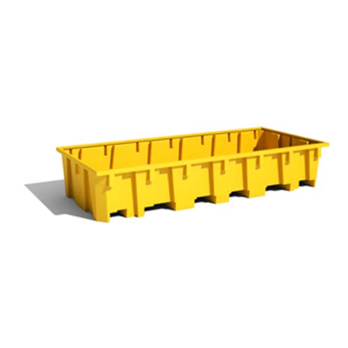 Bac de rayonnage 1650 Litres rétention plastique