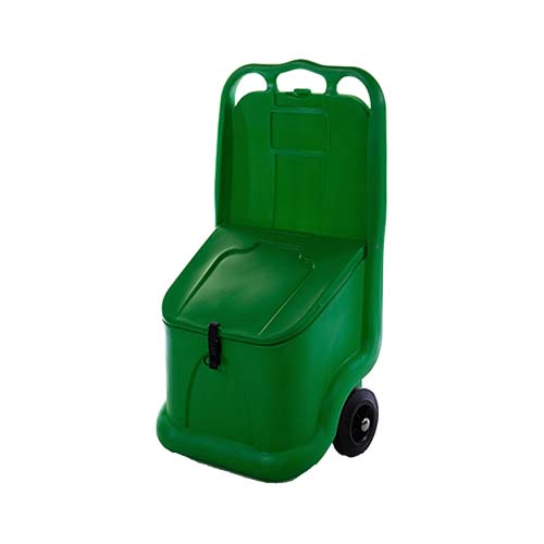 Chariot plastique stockage mobile de 75 Litres