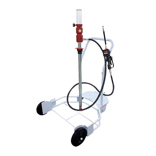 Chariot pneumatique huile 1:5 pour Fût 200 litres