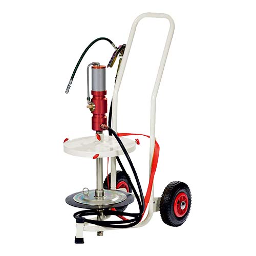 chariot tonnelet pneumatique graisse 25 kg