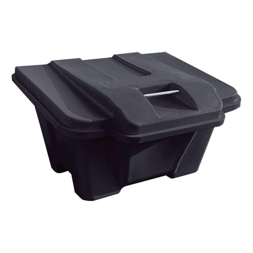 Coffre PEHD noir 175 Litres stockage multi produits