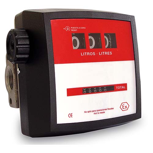 Compteur mécanique GNR Gazole en ligne 3 chiffres