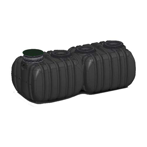 Fosse sceptique enterrée cuve plate eau 7500 Litres