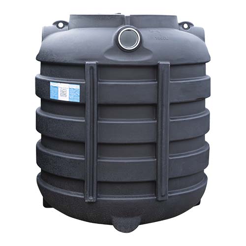 Fosse enterrée cuve 1000 Litres PLATE eau PEHD