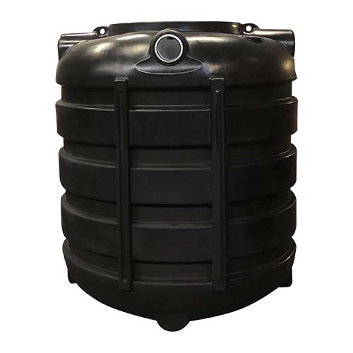 Fosse enterrée cuve 1500 Litres PLATE eau PEHD