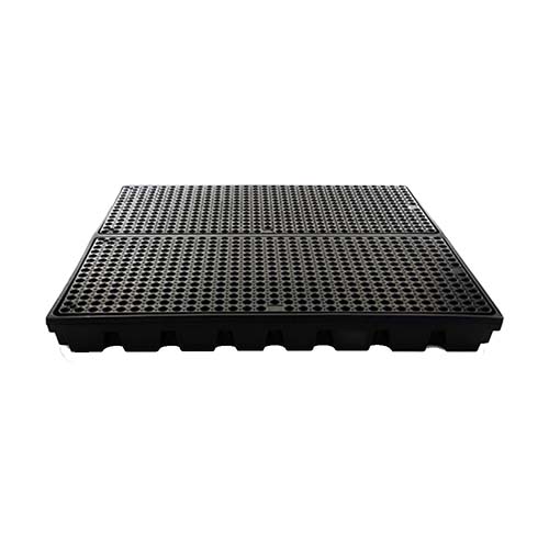 Plateforme rétention basse 112 Litres avec caillebotis