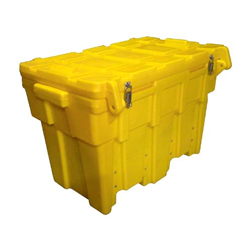 Coffre sel sable 180 Litres plastique avec capot