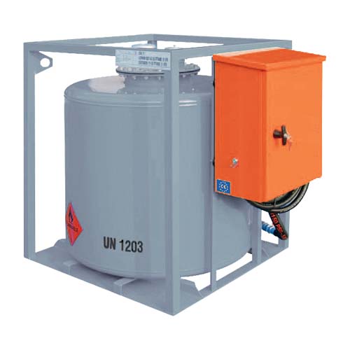 Cuve mobile essence acier GRV ADR 280 Litres ATEX