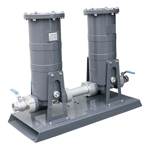 Groupe micro filtration 300 Lmin 50 et 15 microns