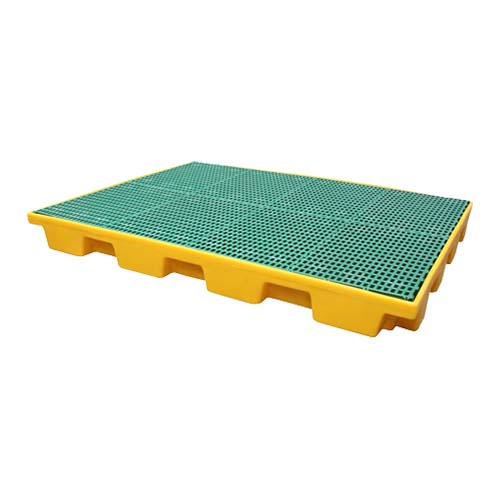 Plateforme basse rétention 240 Litres en PEHD