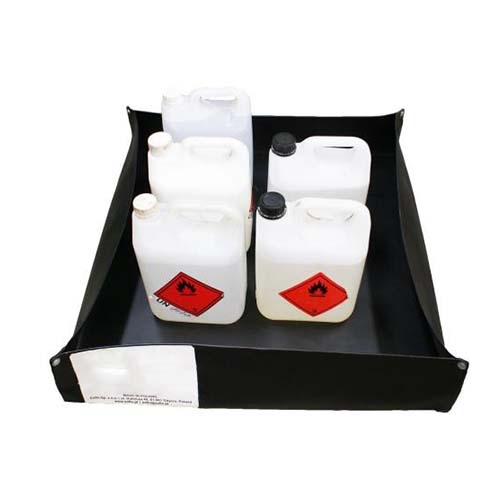 Petite rétention chimique souple plastique 14 Litres