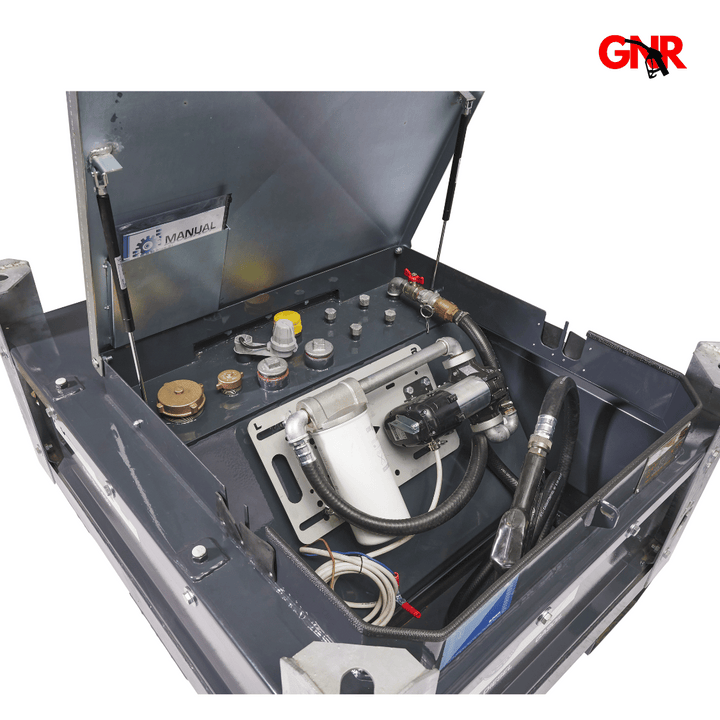 Cuve acier chantier 450 GNR L galvanisée GRV Gasoil ADR 3