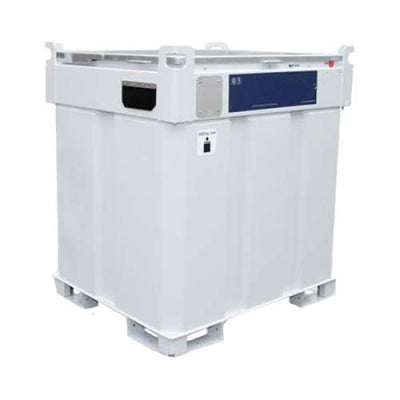 Cuve mobile acier lubrifiants 1000 Litres GRV ADR