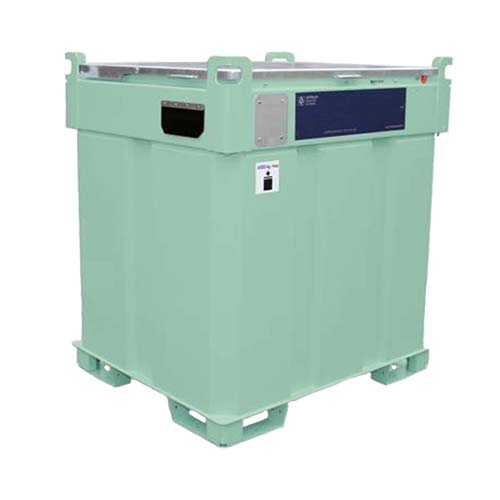 Cuve mobile biocarburants compacte 450 Litres acier