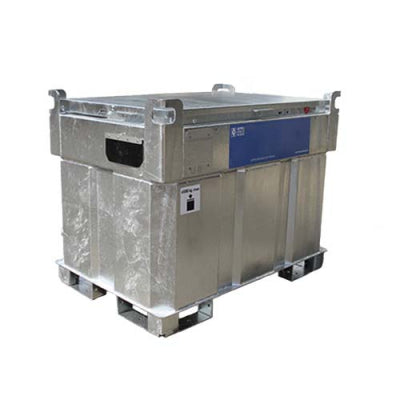 Cuve chantier galvanisée 450 Litres ADR Gazole GNR